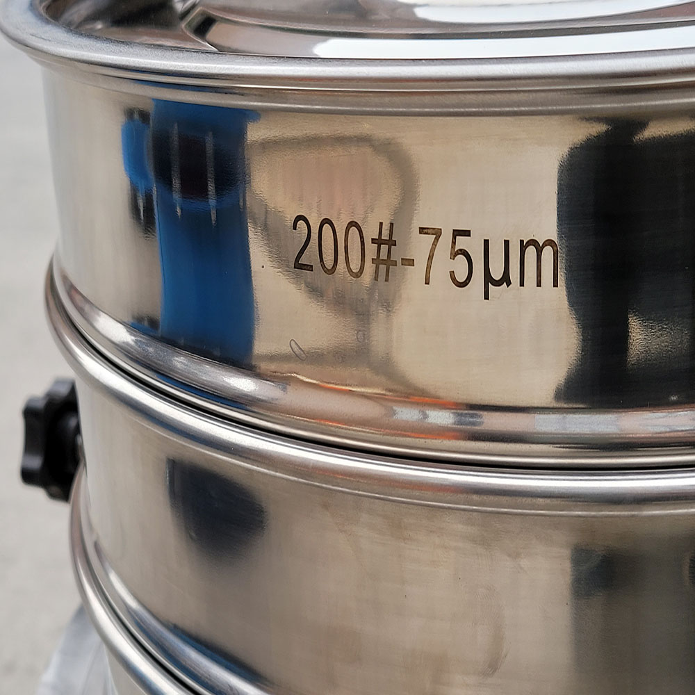 Prueba de uso de laboratorio Vibro Sifter Shaker para suelo